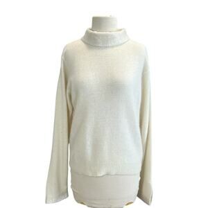 ROBERT SCOTT LTD/Vintage Womens Lambswool Angora Turtle Neck Sweater Size 38